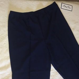 Bend Over Polyester Pants from Blair